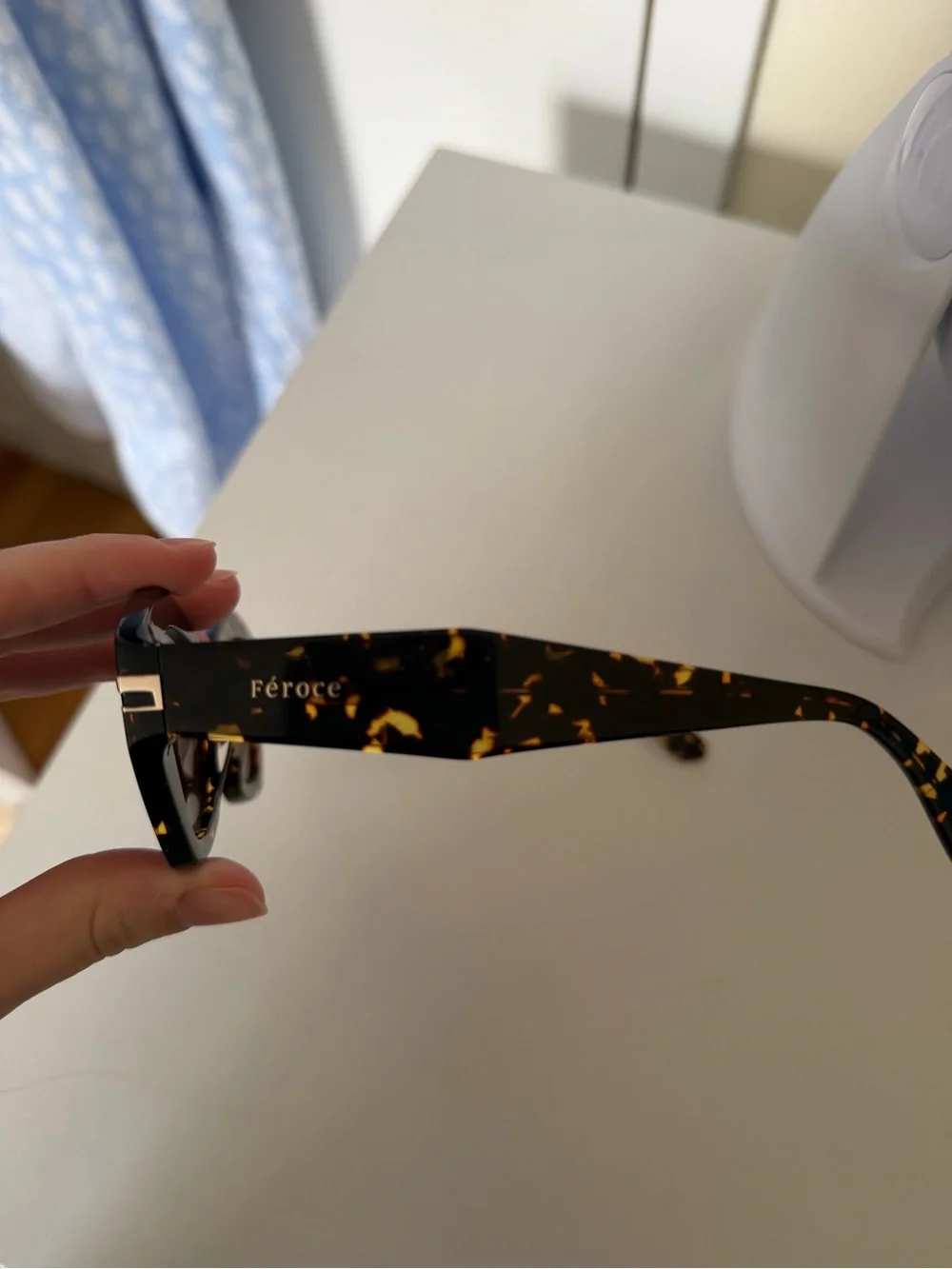 Feroce Devon Sunglasses in Tortoiseshell with Brown Lenses NWOT